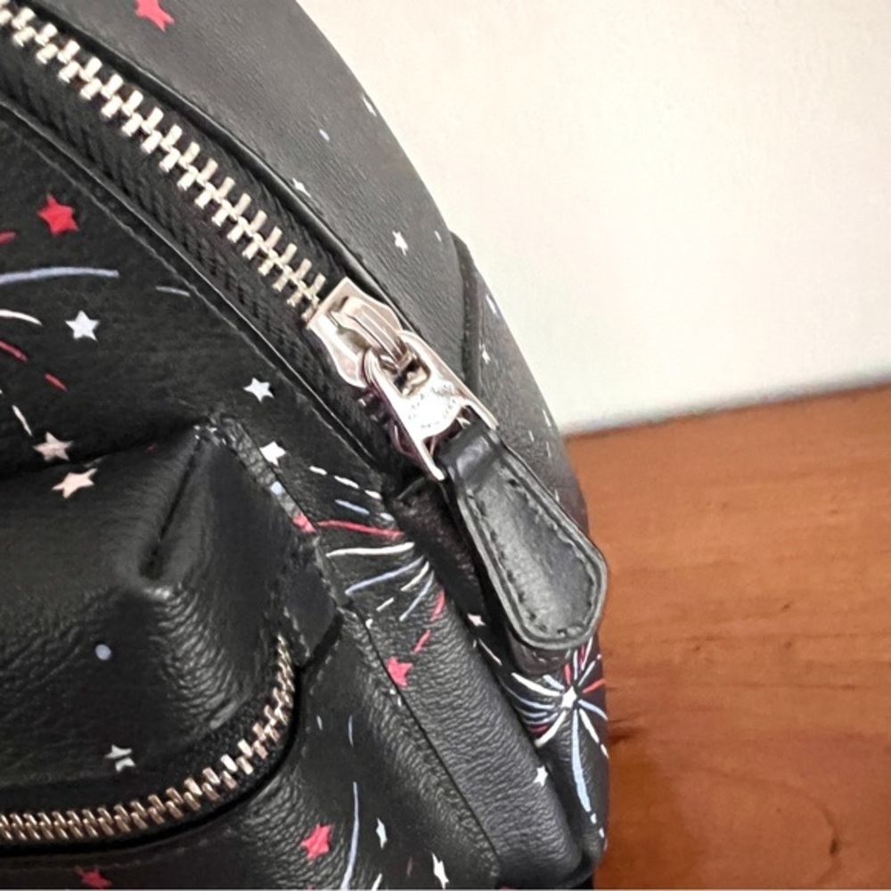Coach RARE Charlie Firework Americana Print Mini Backpack - Picture 4 of 10